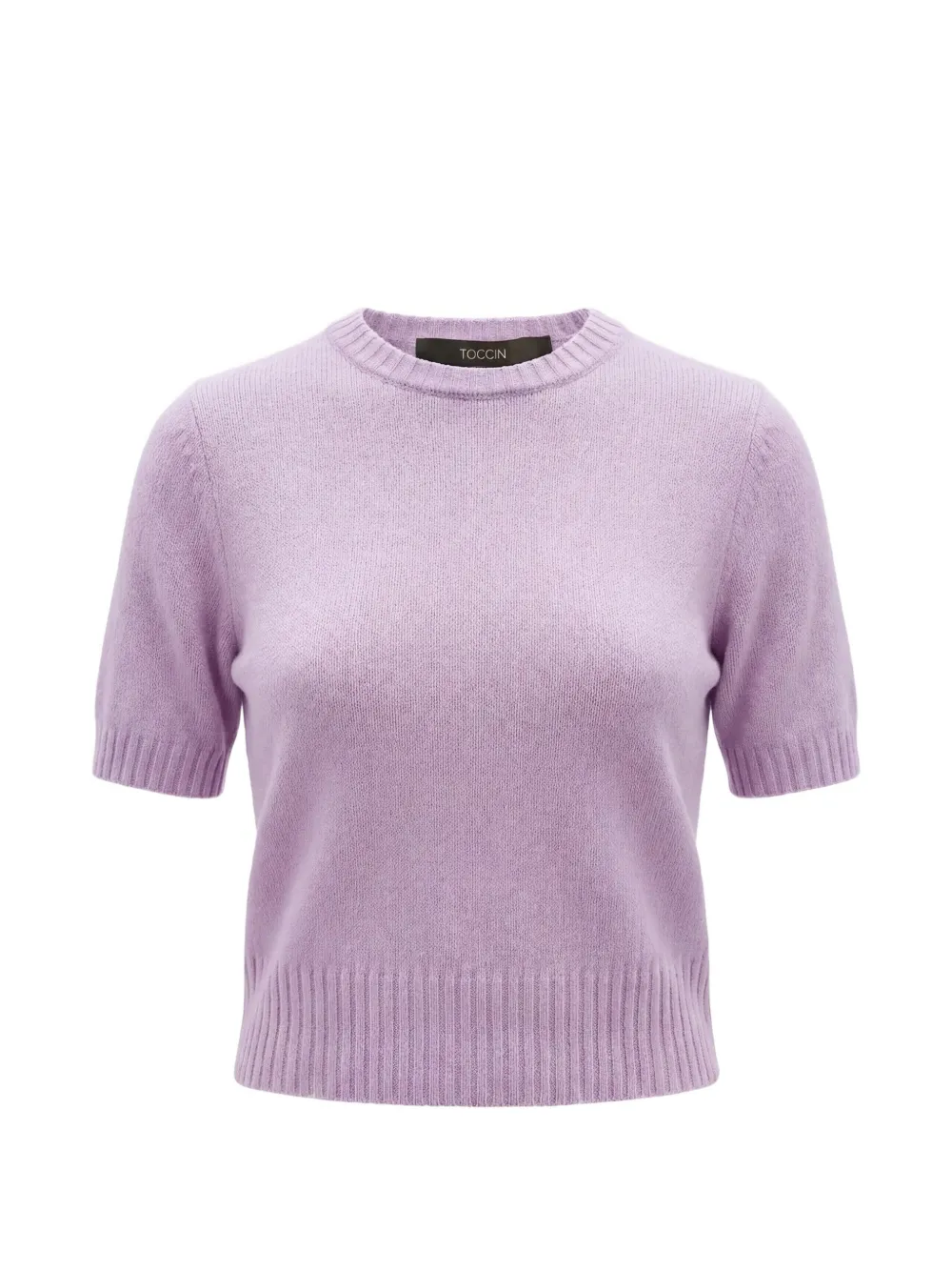 Toccin Elsie short-sleeve sweater - Viola