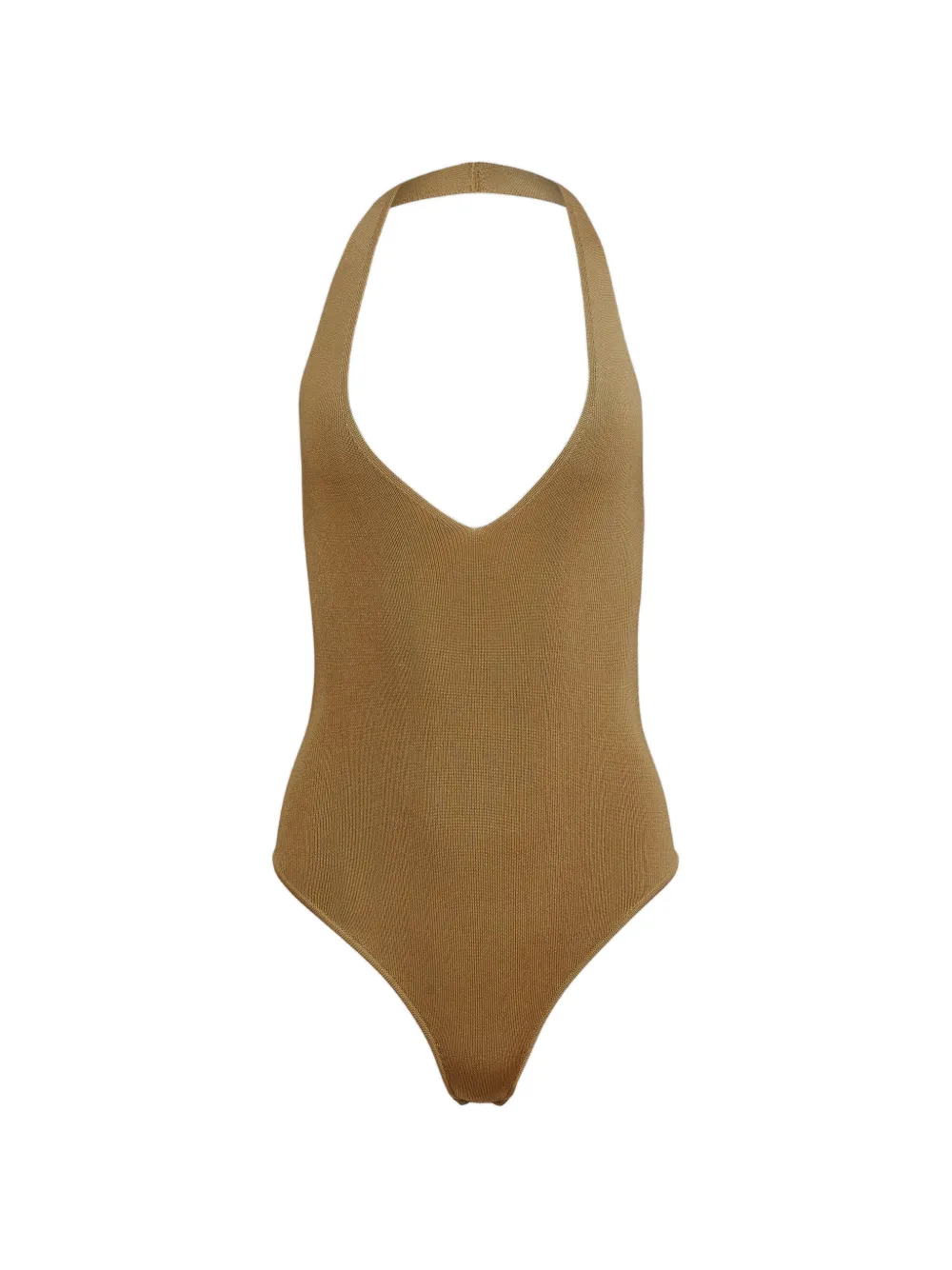 Toccin Kayleigh halter bodysuit - Marrone