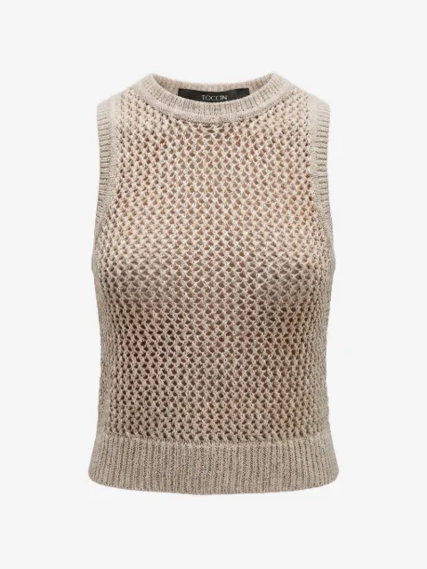 Toccin Winnie sleeveless knitted tank top