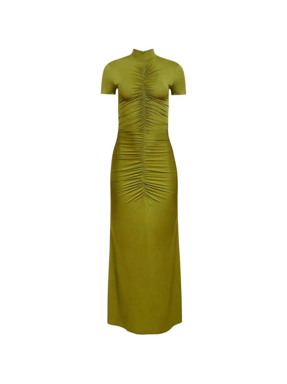 Toccin Gracelyn mock-neck midi dress - Green