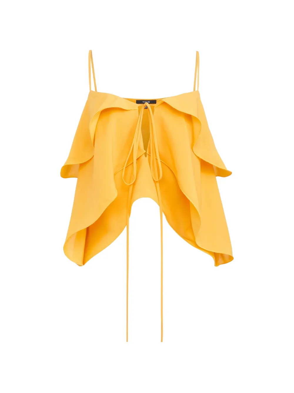 Toccin Danica tiered top - Giallo
