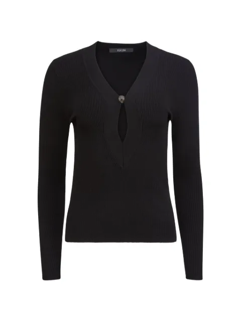 Toccin Dion button V-neckT-shirt