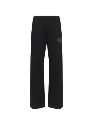 MM6 MAISON MARGIELA ブラック ワイドパンツ MM6 Maison Margiela ワイドパンツ | グレー | FARFETCH JP