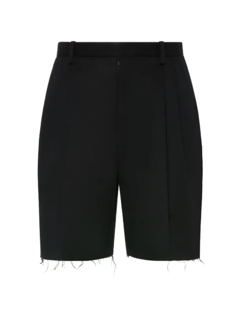 Maison Margiela frayed-hem tailored shorts