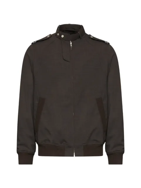 MM6 Maison Margiela shoulder-details zip-up jacket
