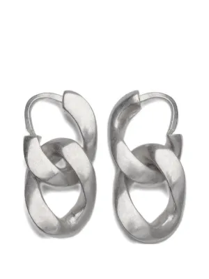 Courrèges AC ピアス | シルバートーン | FARFETCH JP