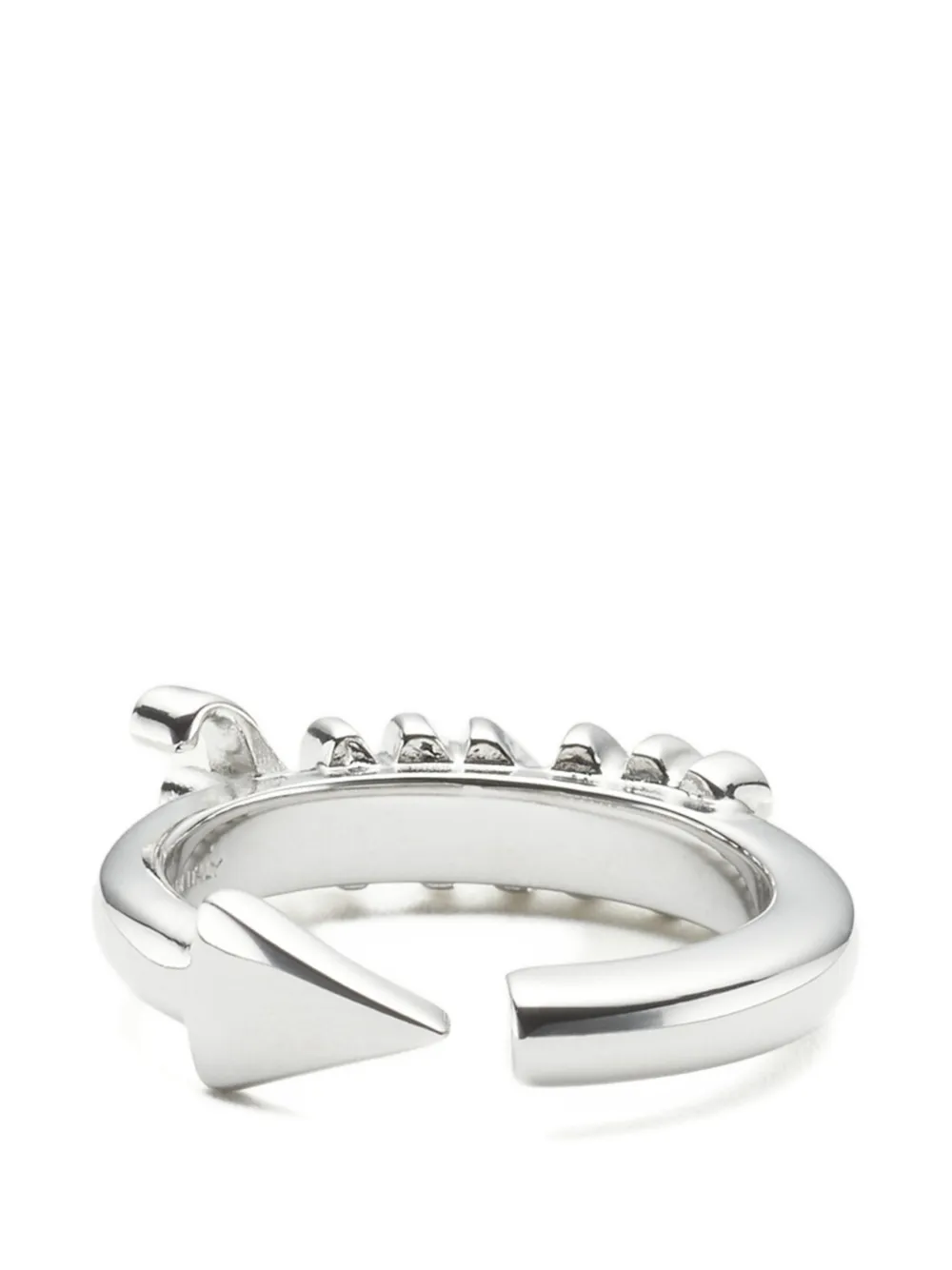 Mm6 Maison Margiela Enjoy Ring - Silver 
