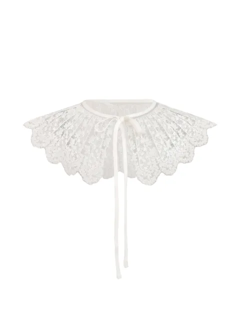 Tulleen estola de encaje con listón