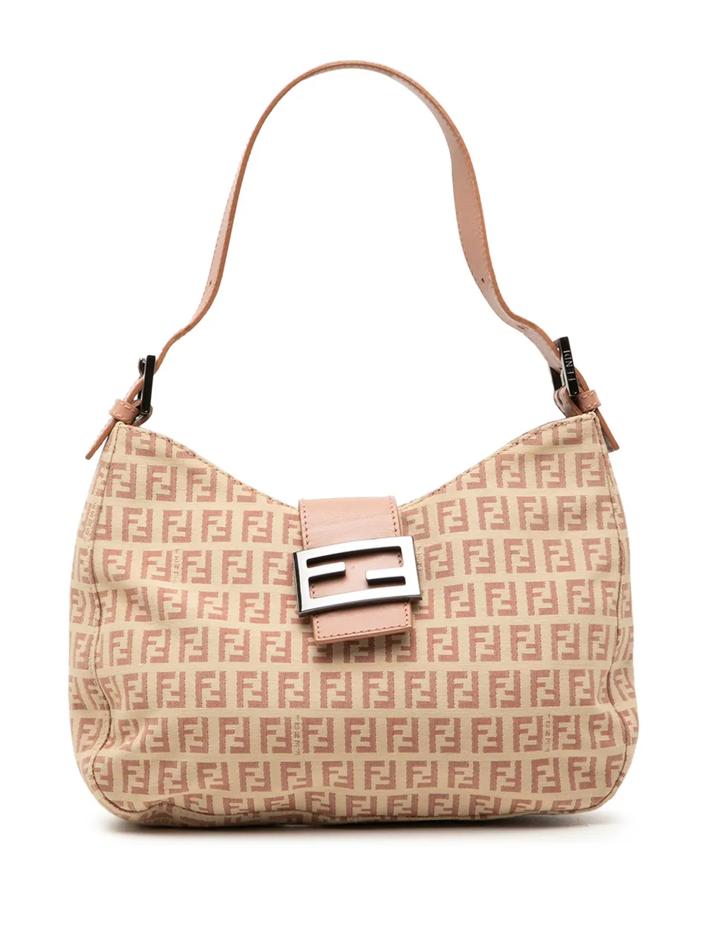 Fendi Pre-Owned 2000-2017 Zucchino Canvas shoulder bag - Marrone