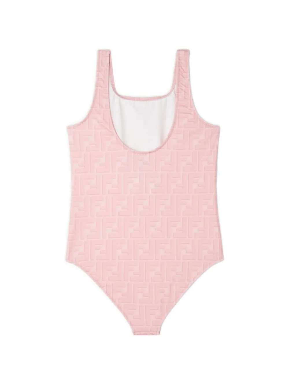 Fendi Kids Badpak met logo Roze