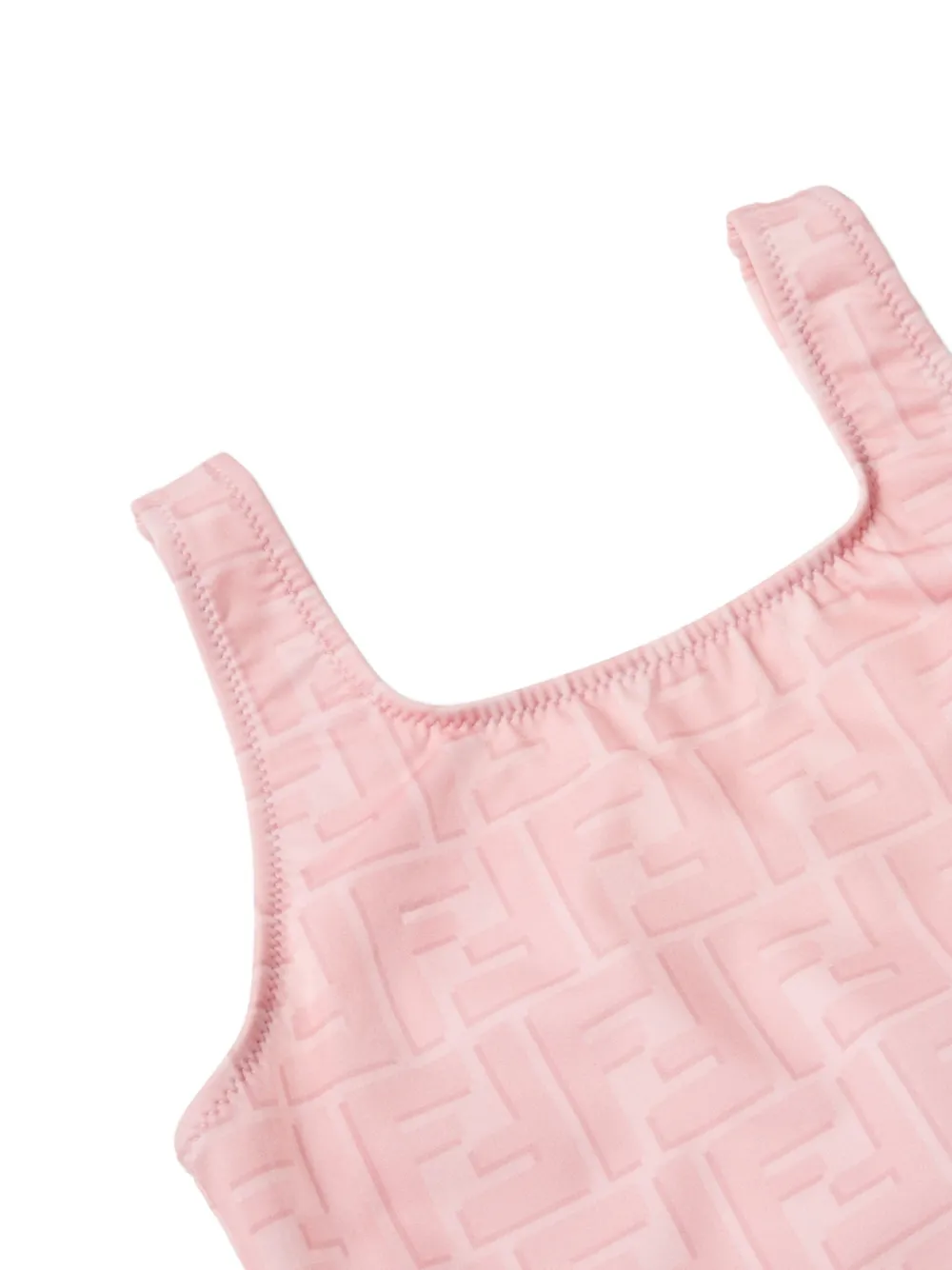 Fendi Kids Badpak met logo Roze