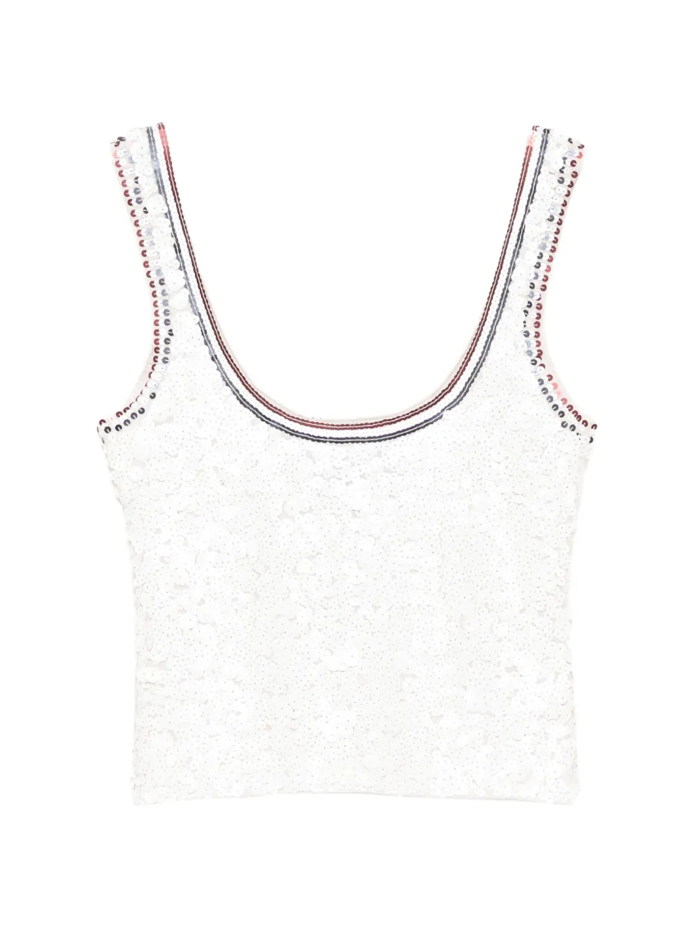 Cynthia Rowley Match Point gilet Wit