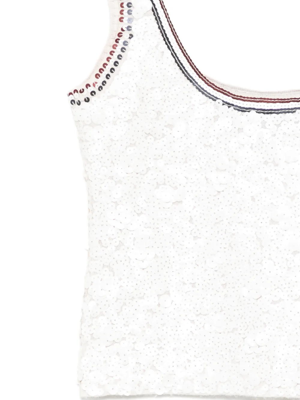 Cynthia Rowley Match Point gilet Wit