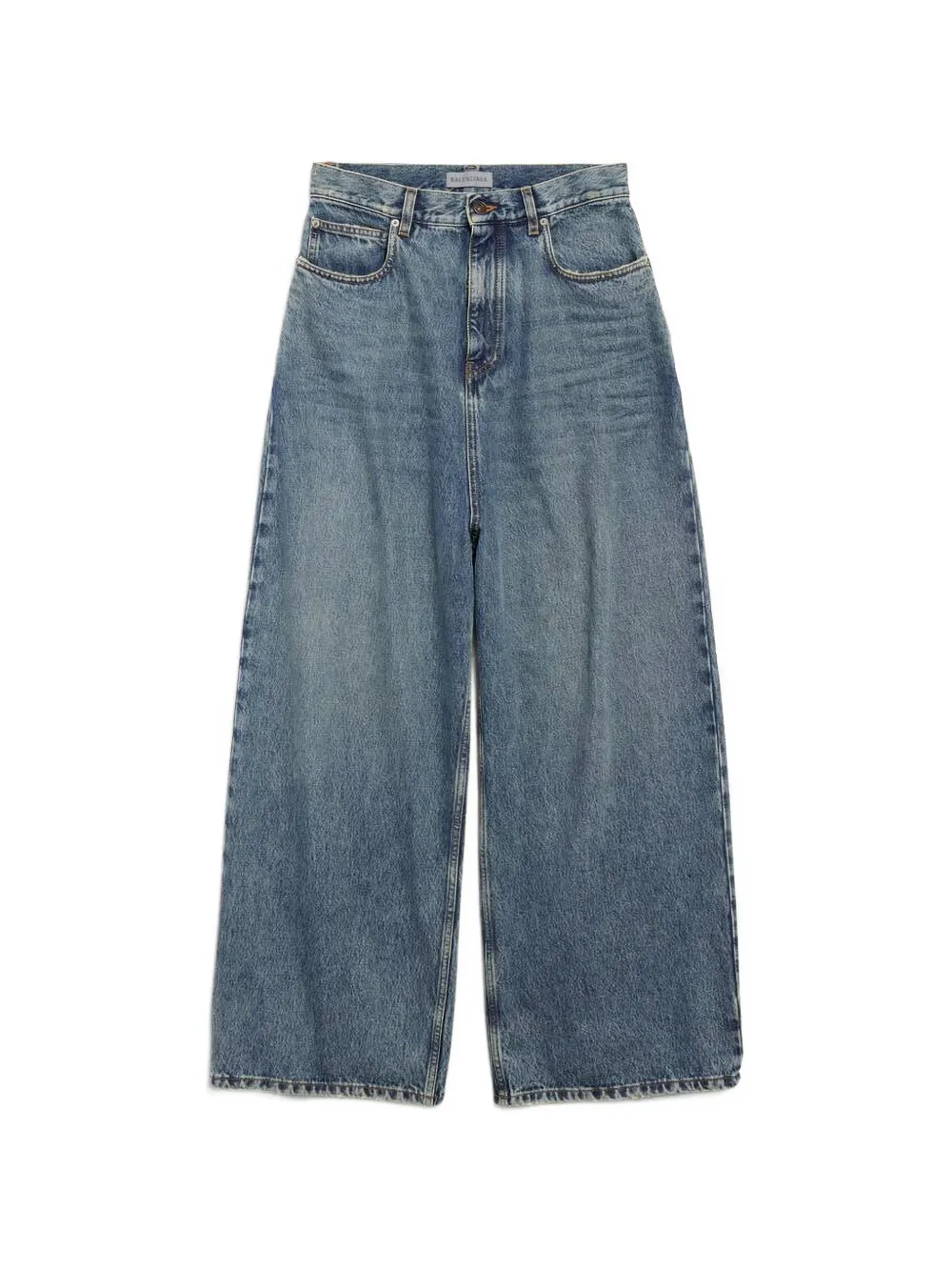 Balenciaga Jeans a vita bassa - Blu