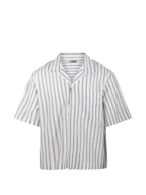 DUNST striped short-sleeve shirt