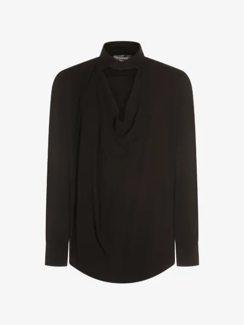 Vivienne Westwood cowl-neck blouse