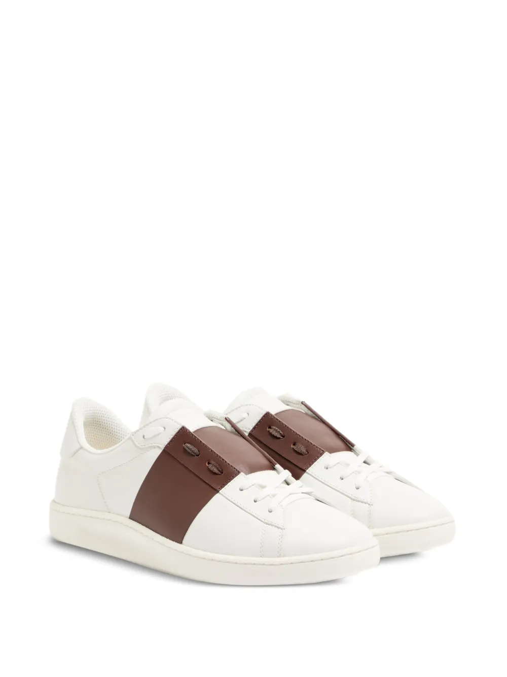 Valentino Garavani Open Royco sneakers van nappa kalfsleer Wit