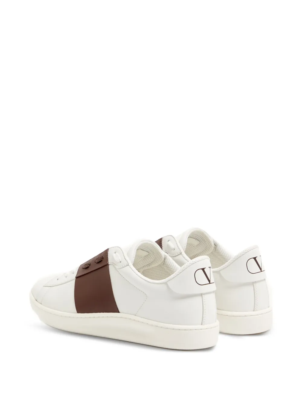 Valentino Garavani Open Royco sneakers van nappa kalfsleer Wit