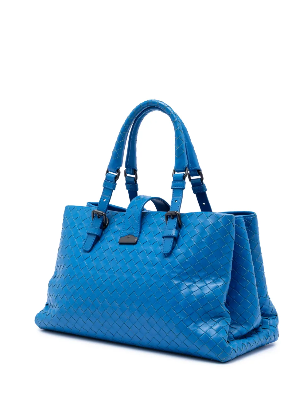 2012-2025 Small Nappa Intrecciato Roma Satchel