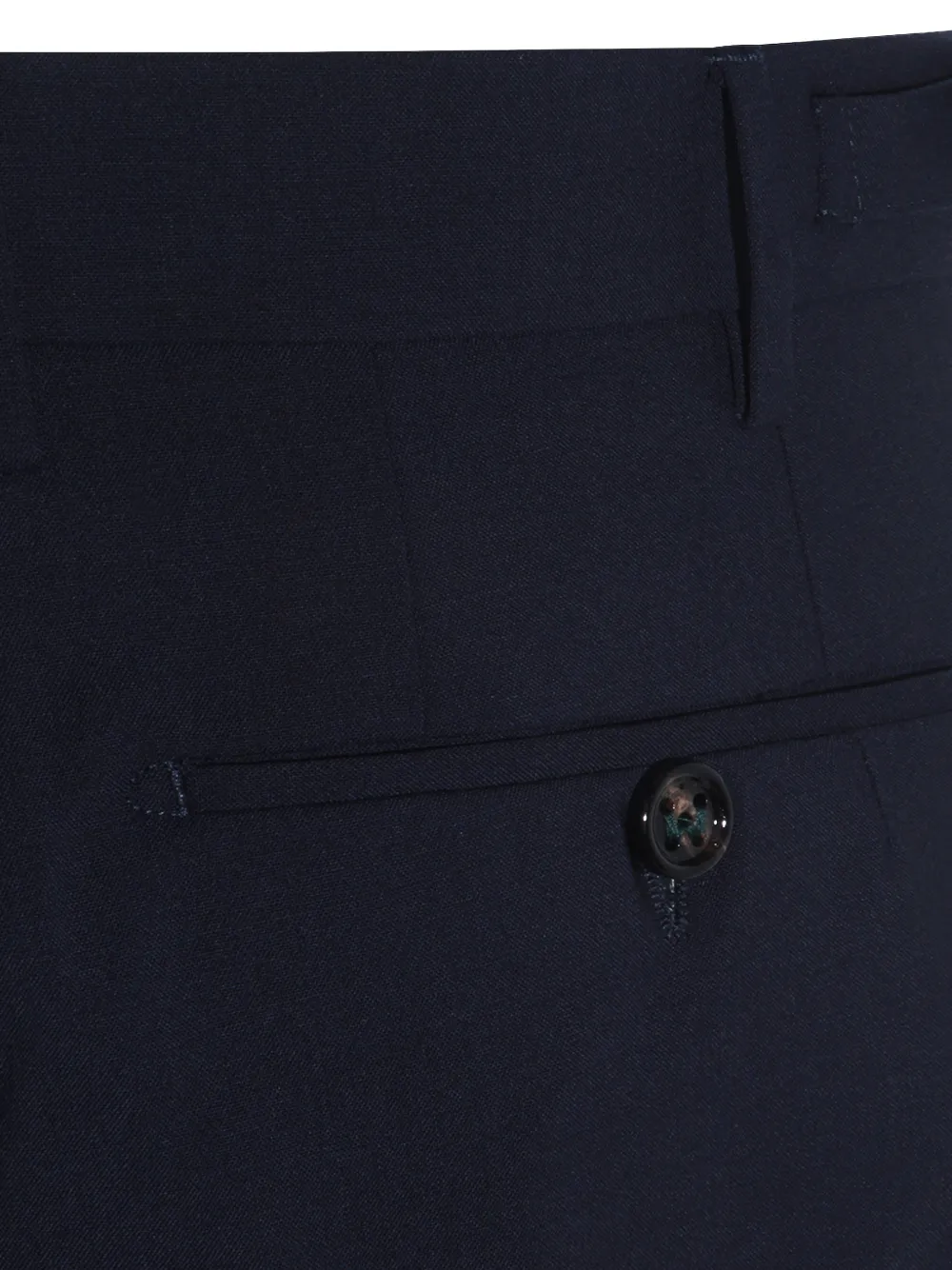 Berwich Broek met details Blauw