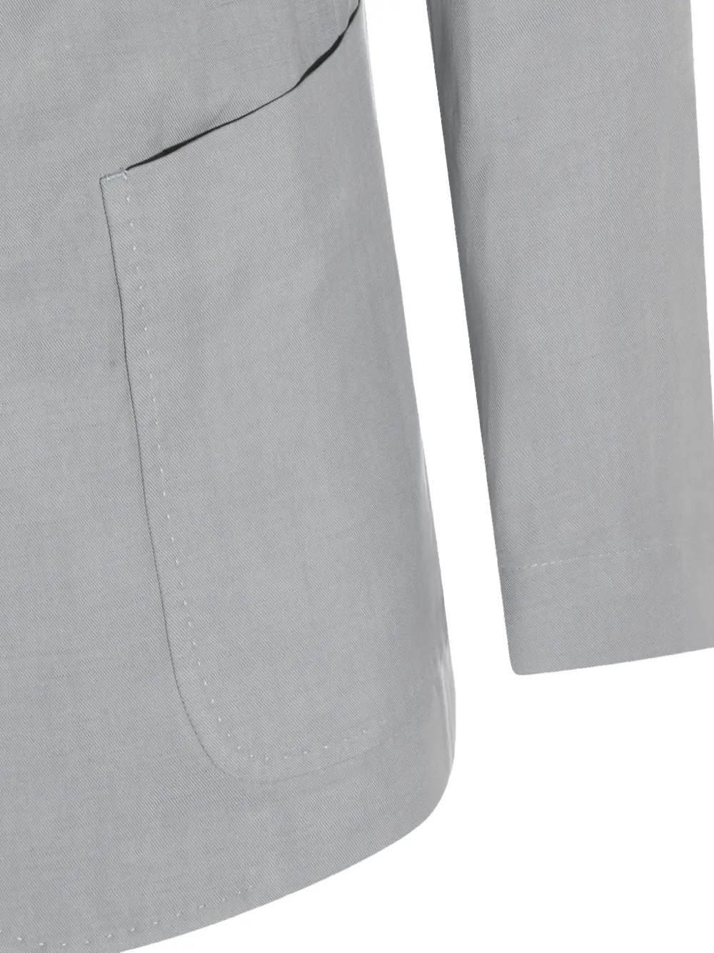 Eleventy Blazer met enkele rij knopen Grijs