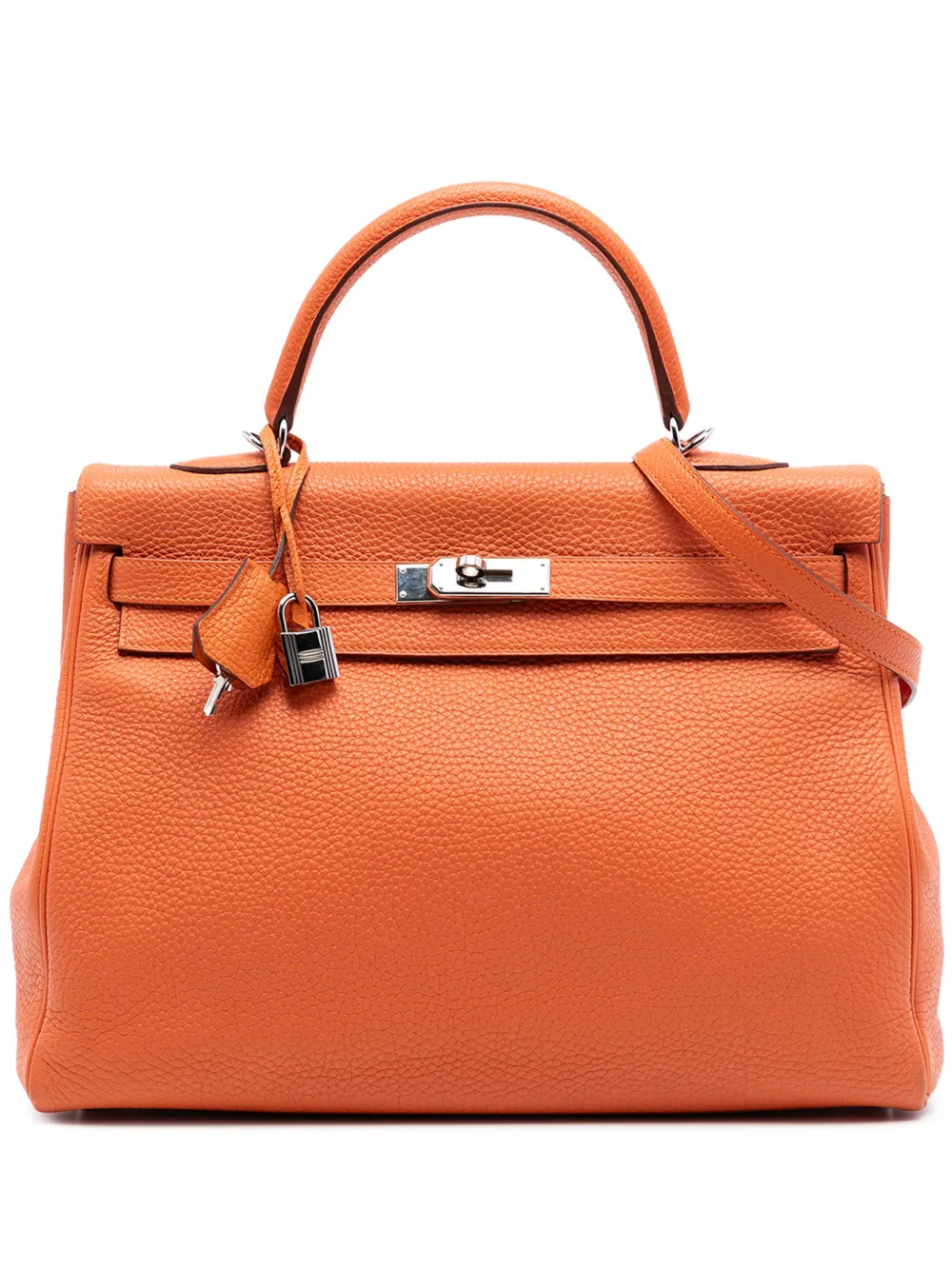 Hermès Pre-Owned 2013 Togo Kelly II Retourne 35 satchel - Arancione