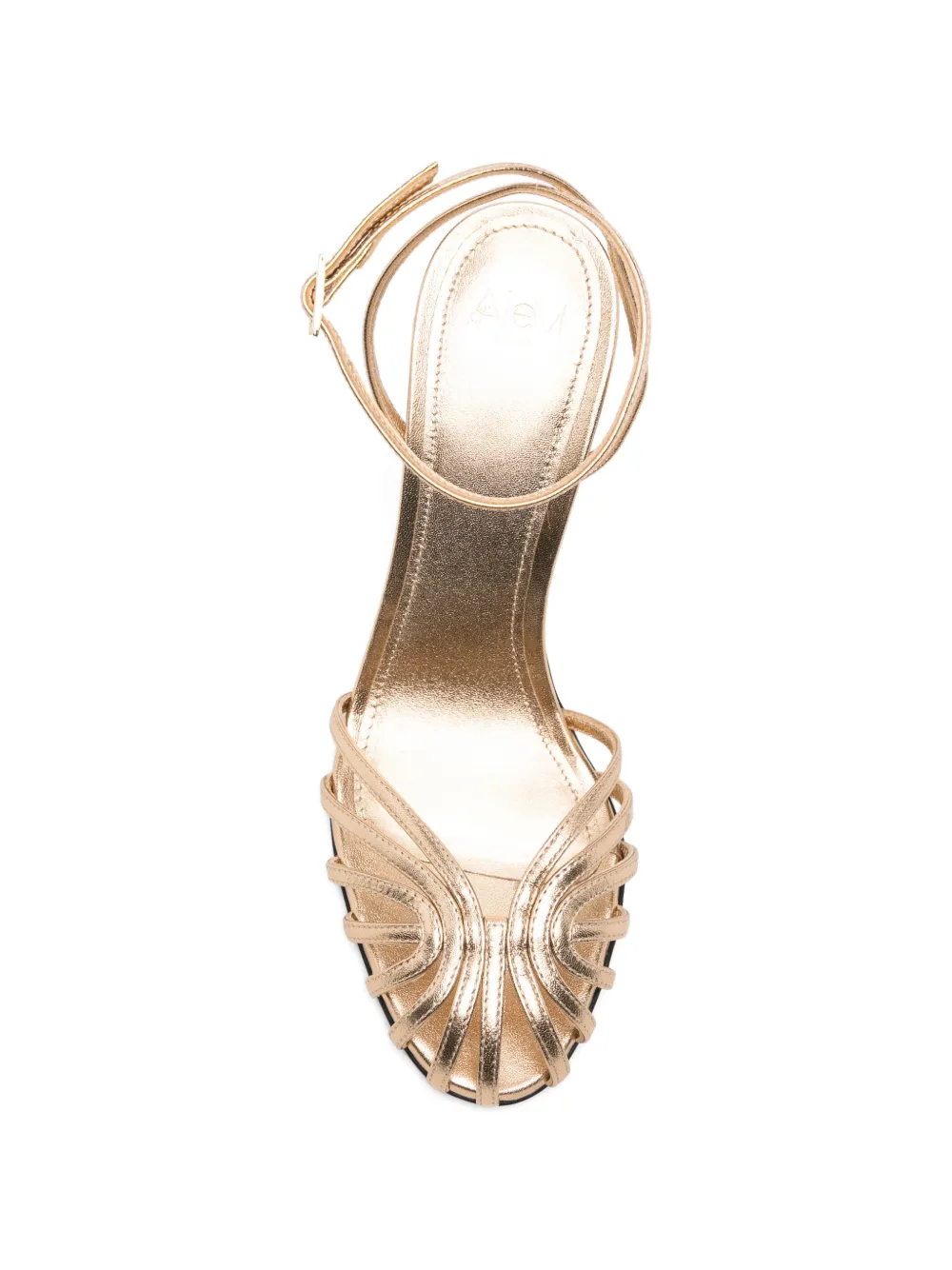 Alevì leather sandals Goud