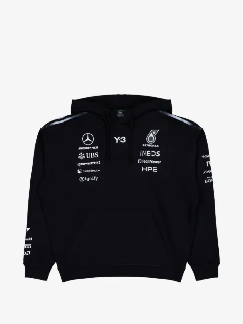 Y-3 x Amg cotton hoodie