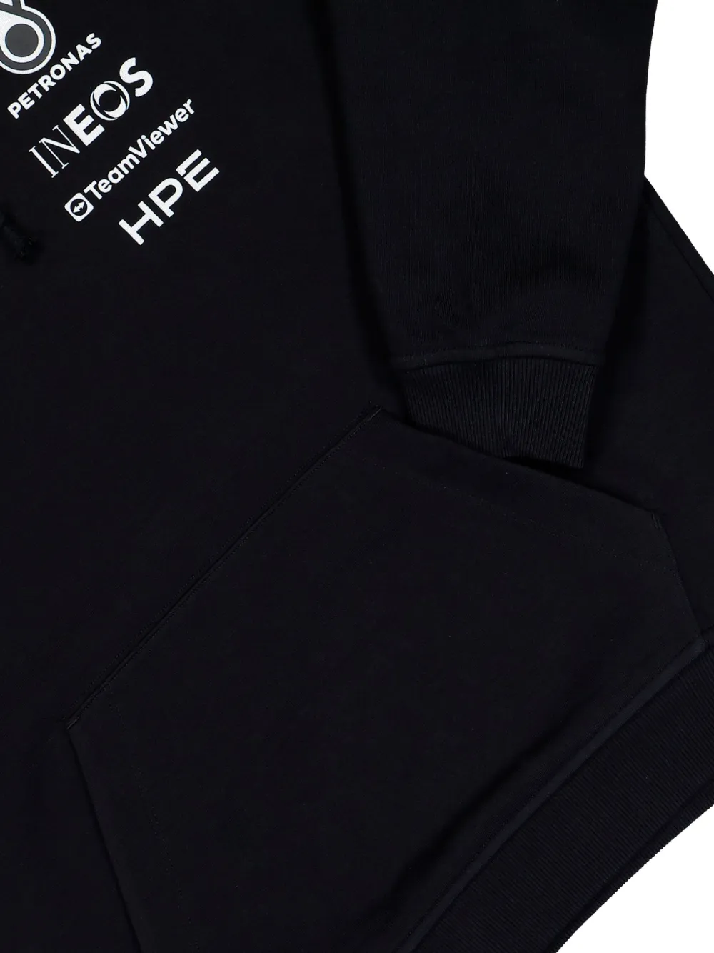 Y-3 x Amg katoenen hoodie Zwart