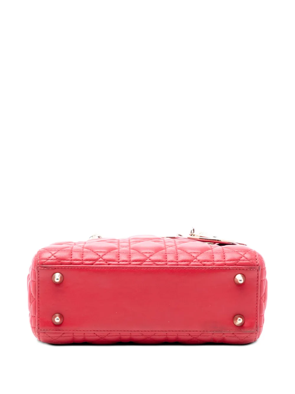 2018 Small Lambskin Cannage My Abcdior Lady Dior Satchel