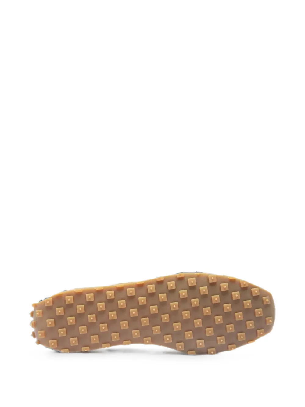 Officine Creative suede panelled sneakers Beige