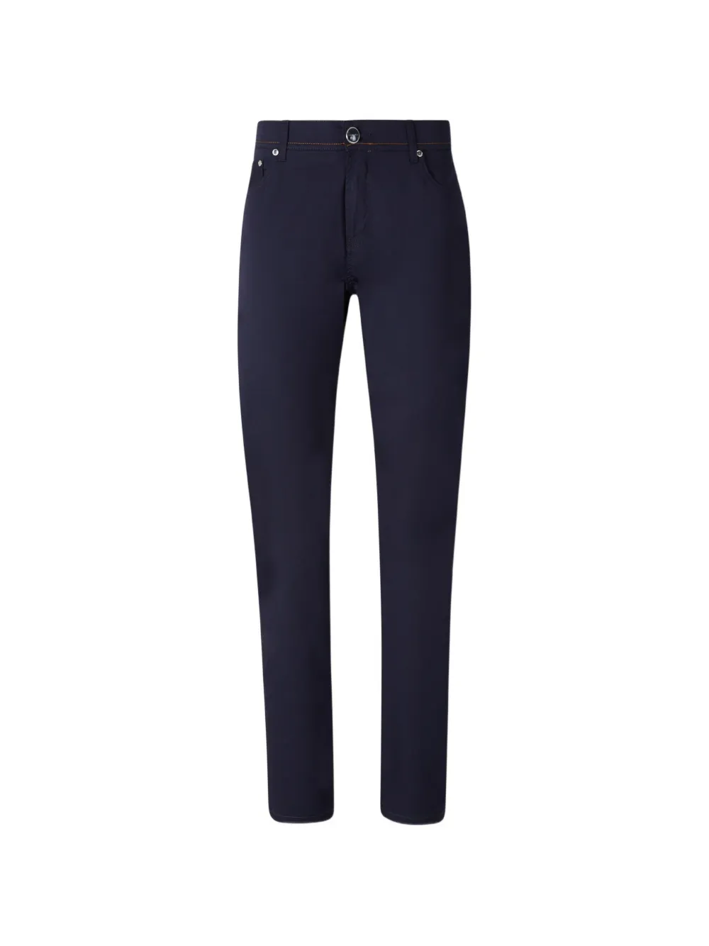 Richard J. Brown Milano logo-patch jeans - Blu