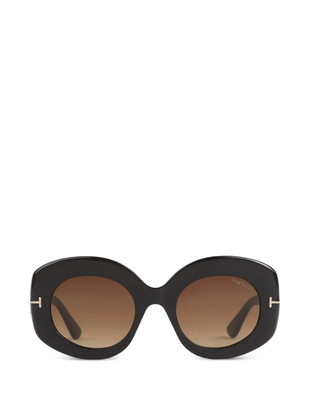 TOM FORD oval-frame sunglasses - Nero