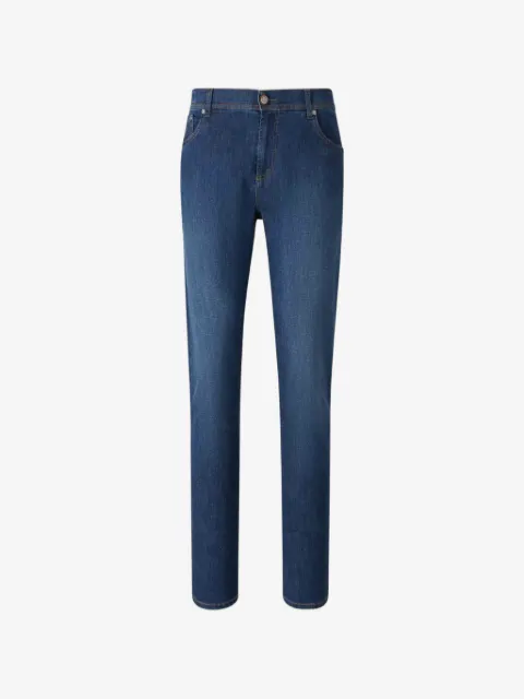 Richard J. Brown  Milano logo-patch jeans
