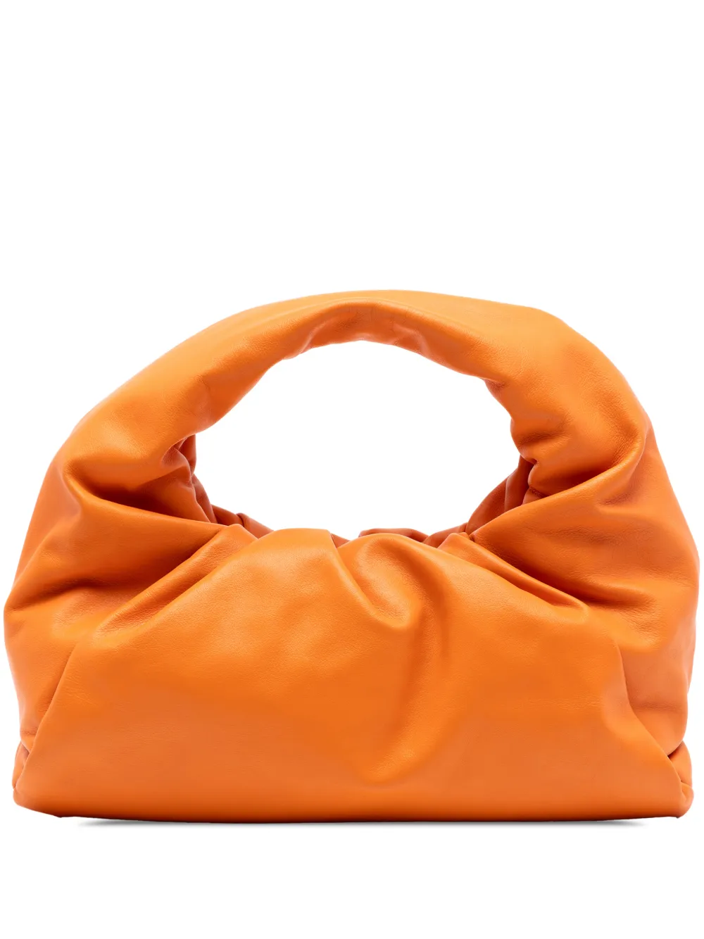 Bottega Veneta Pre-Owned 2012-2025 Lambskin The Pouch shoulder bag - Arancione