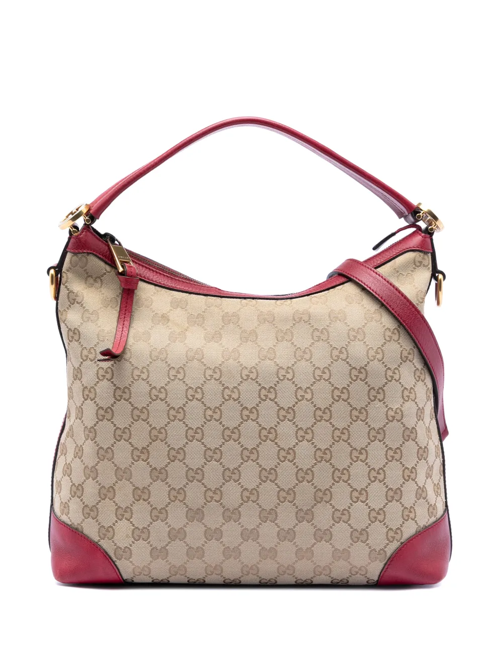 Gucci Pre-Owned 2016-2026 Small GG Canvas Miss GG Hobo satchel - Marrone