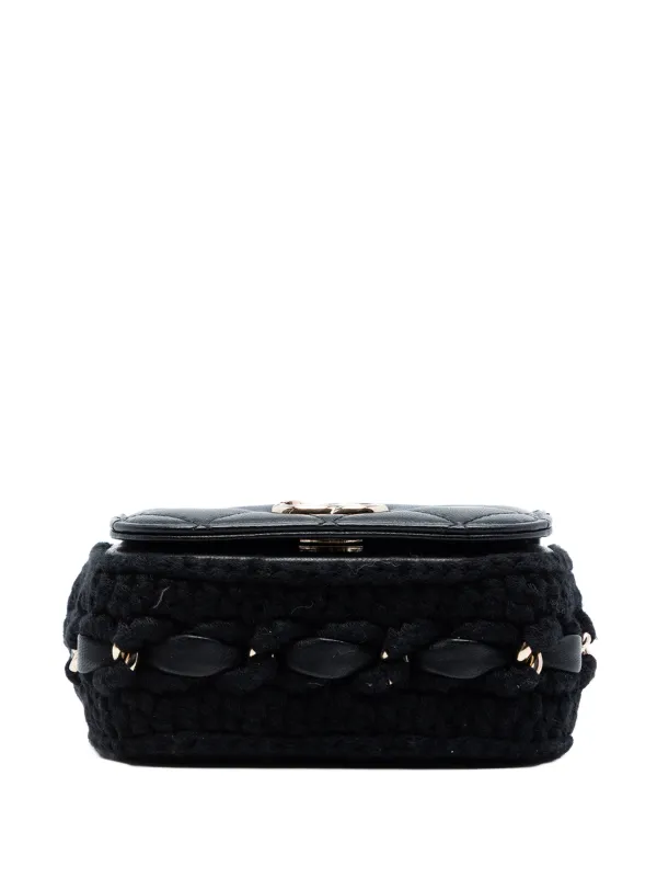 CHANEL Pre-Owned 2021 ミニ ココマーク マトラッセ ラムスキン 