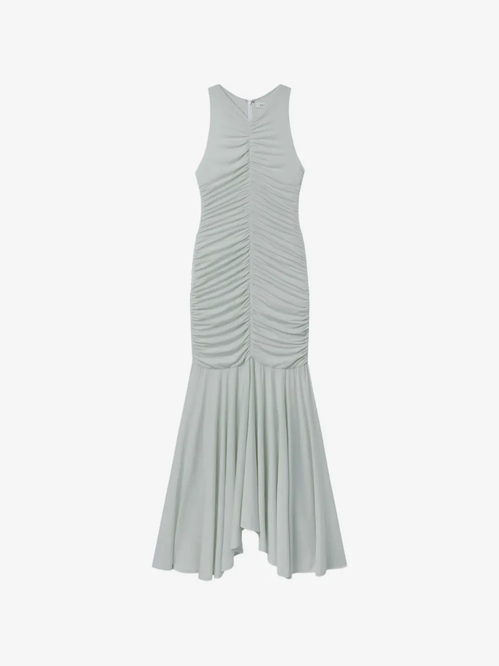 A.L.C. Ayla ruched midi dress | Green | Image 1
