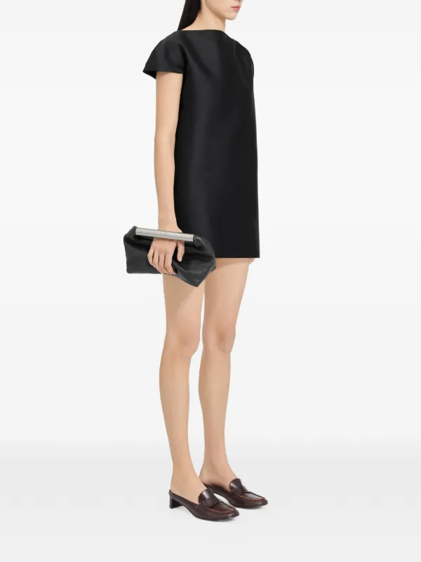 black dresses with cap sleeves Reiss Textured Sleeve Midi Dress in this dress strikes the perfect balance between casual and refined Inspire Chic Women's Elegant Dress