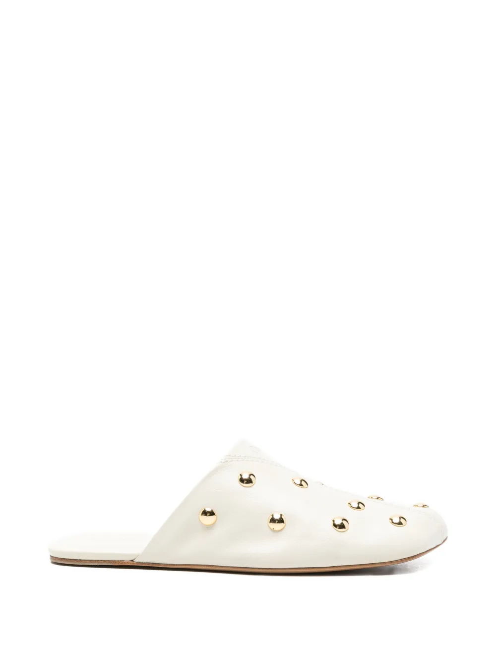 Chloé Rita studded mules - Toni neutri
