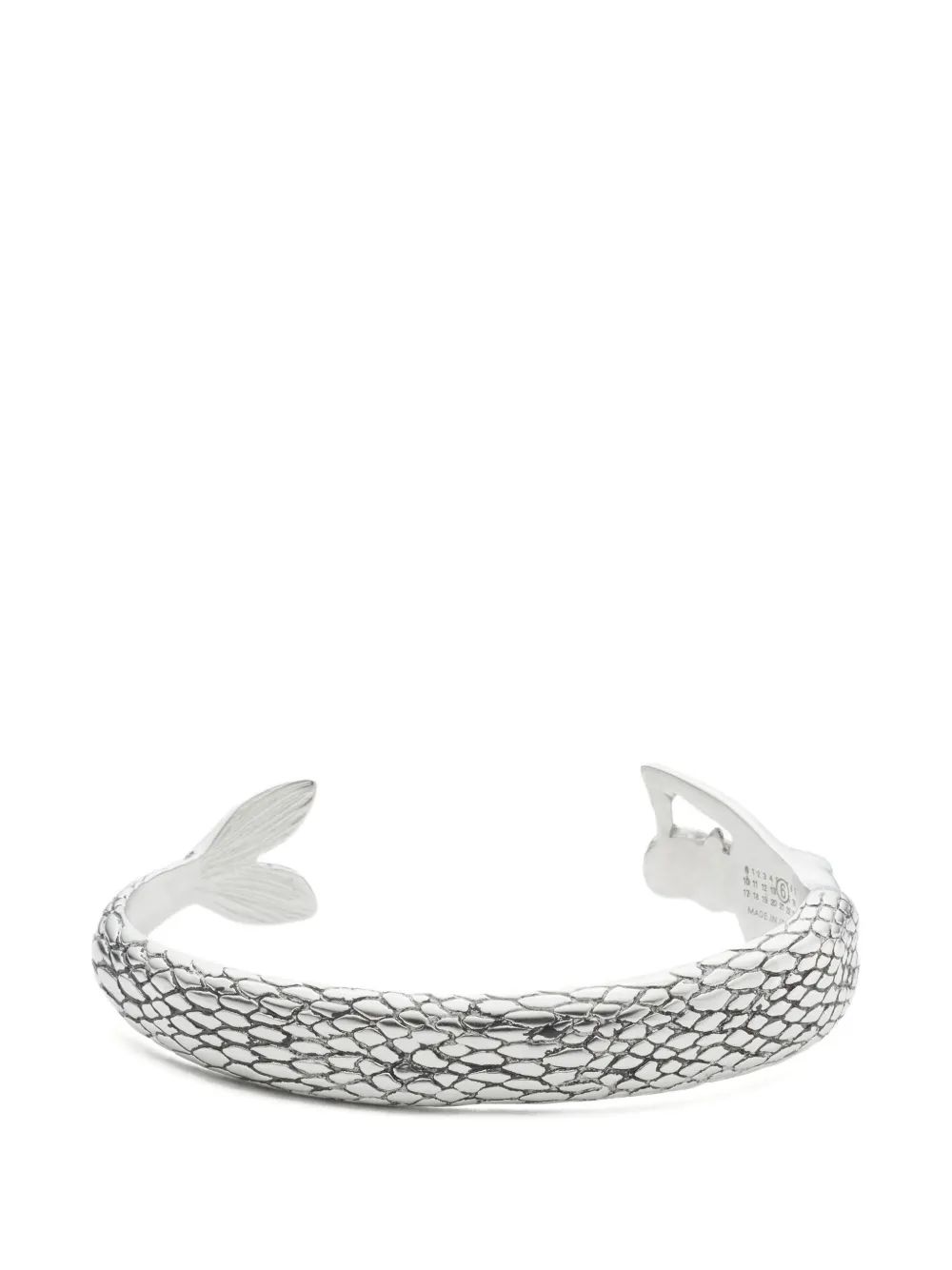 MM6 Maison Margiela Mermaid Cuff Bracelet | Silver | FARFETCH
