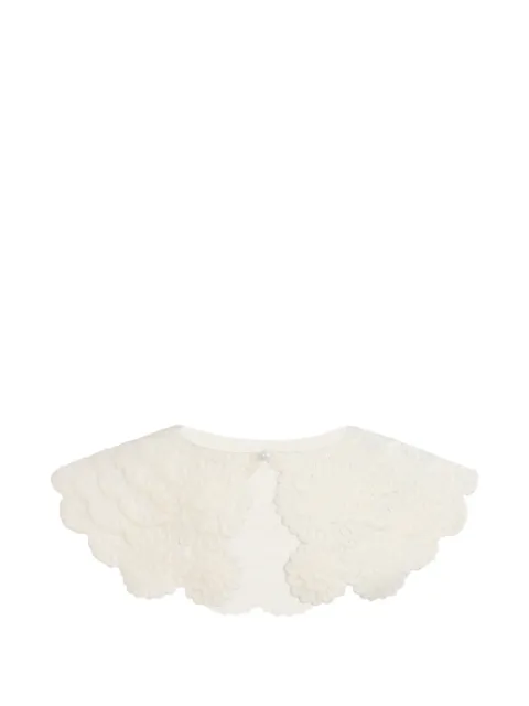 Tulleen floral lace stole