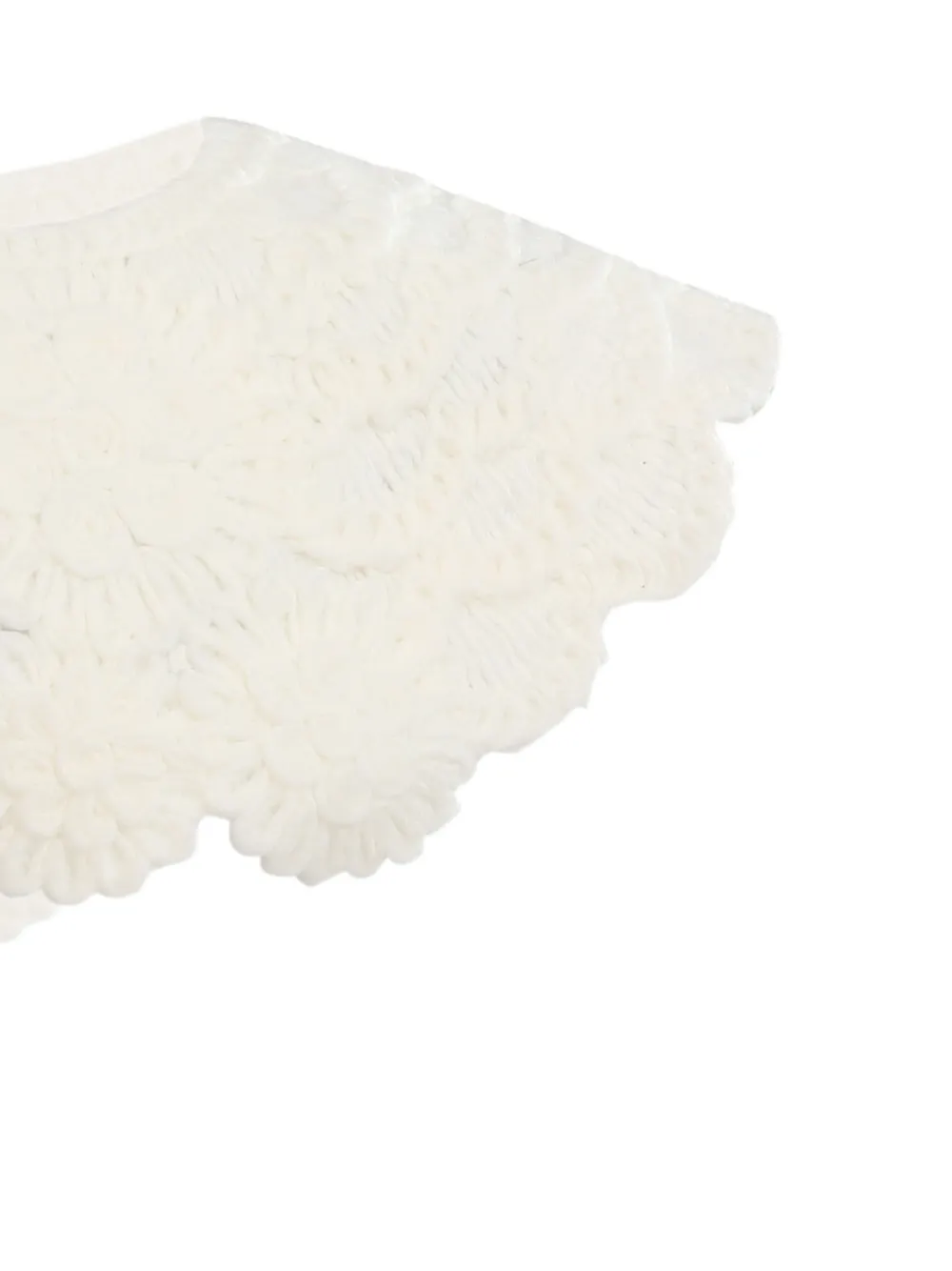  Tulleen Floral Lace Stole - Neutrals 
