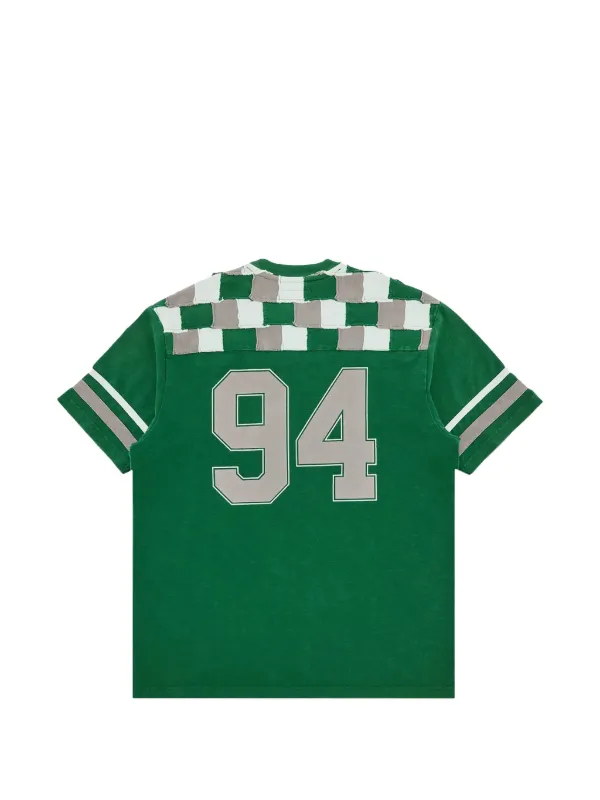 Supreme Patchwork Yoke Football T-shirt | Green | FARFETCH JO