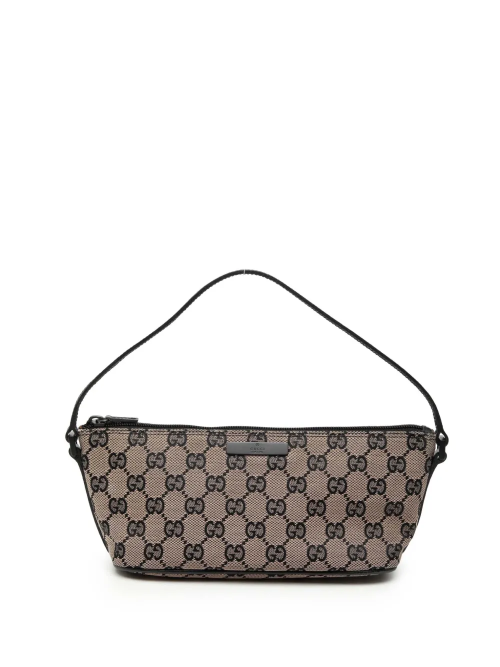 Gucci Pre-Owned 2000-2015 GG Canvas Boat shoulder bag - Marrone