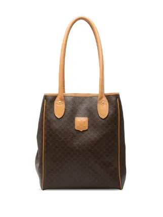 Celine Pre-Owned 2013 マカダム コーテッドキャンバス トートバッグ