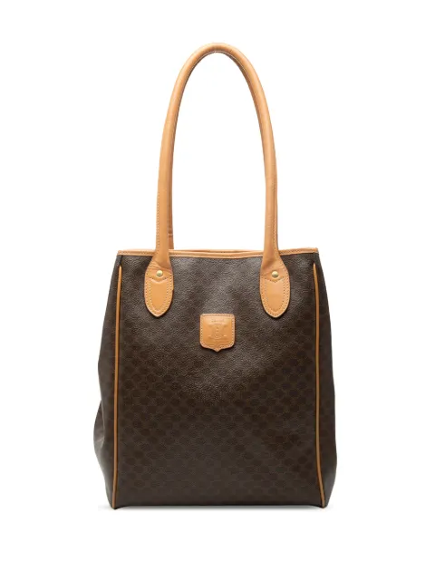 Celine Pre-Owned 2013 Macadam gecoate canvas shopper