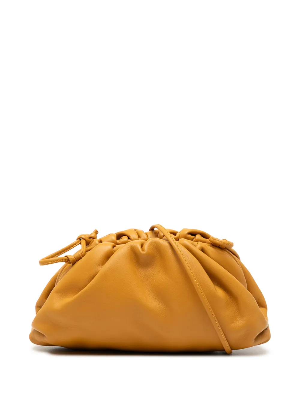 Bottega Veneta Pre-Owned 2012-2025 Lambskin The Mini Pouch crossbody bag - Marrone