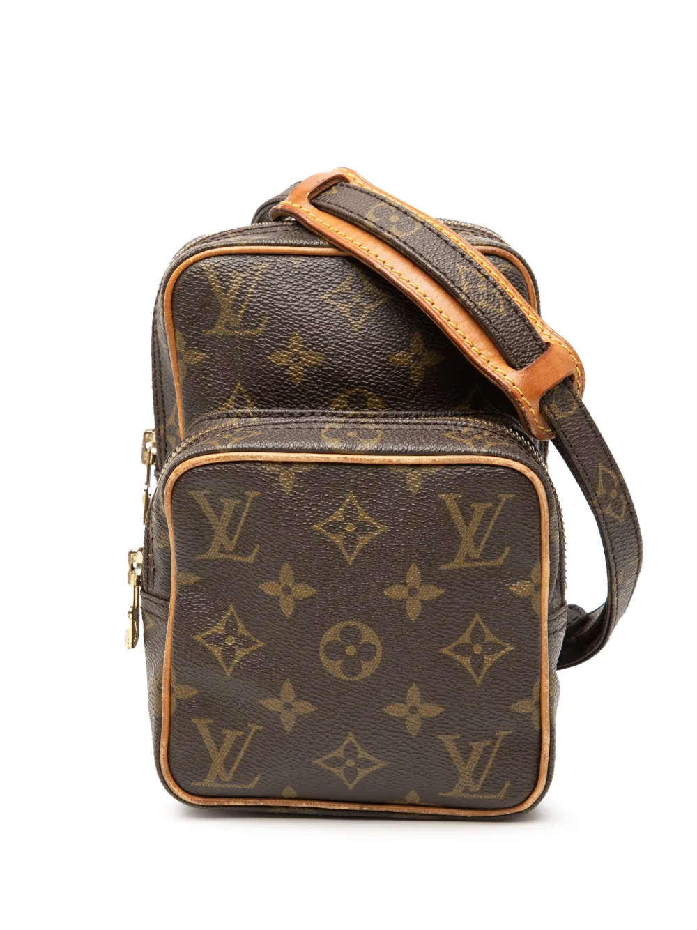 Louis Vuitton Pre-Owned 1990 Monogram Mini Amazone crossbody bag - Marrone