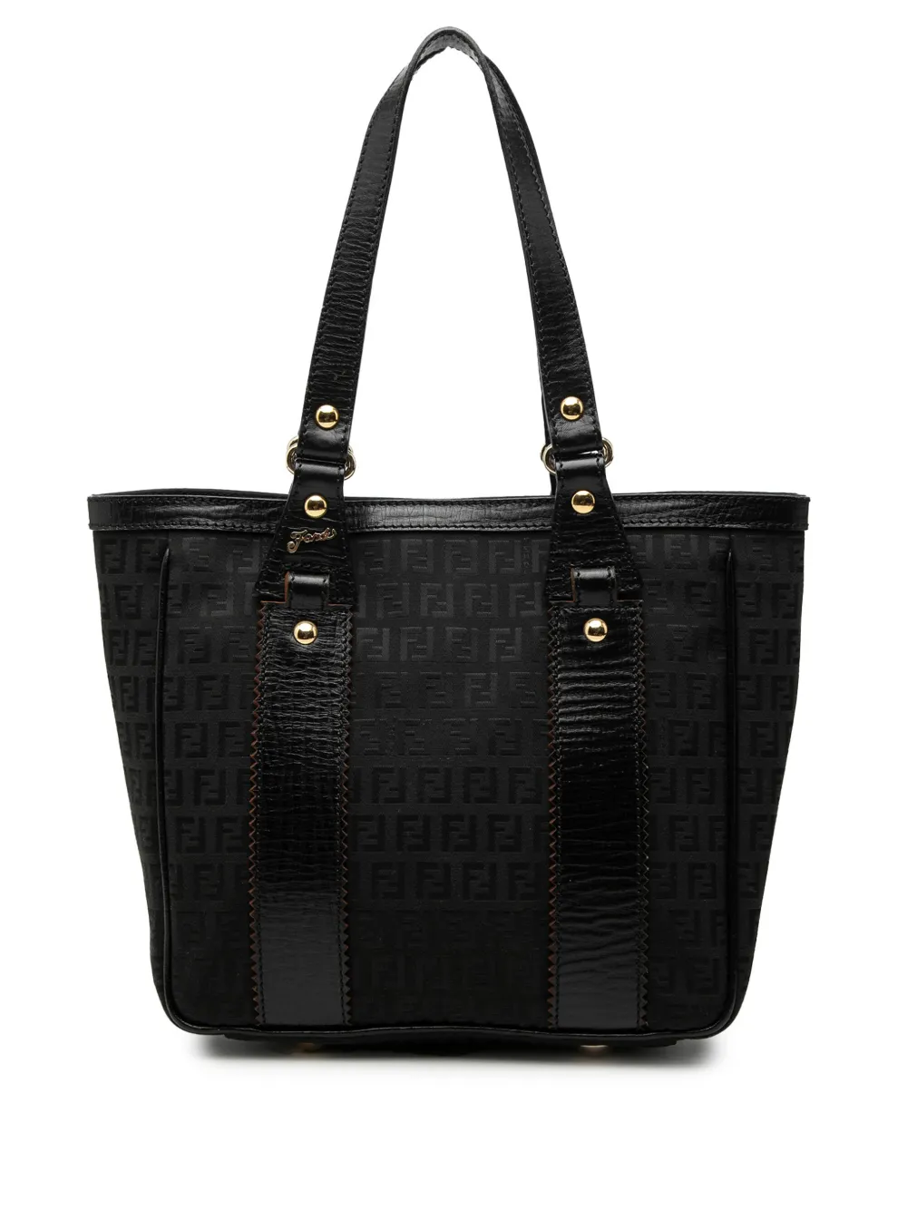 Fendi Pre-Owned 2010-2026 Zucchino Canvas tote bag - Nero